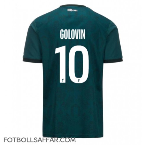 AS Monaco Aleksandr Golovin #10 Bortatröja 2024-25 Kortärmad